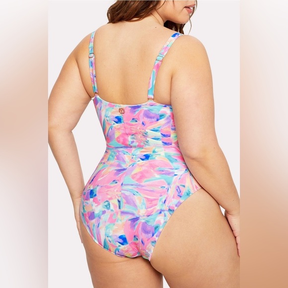 Fabletics Yitty Shaping Swim Demi One Piece Sz XXl/1x - Picture 2 of 8